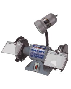 King Canada KC-690L 3.5 Amp 6" Bench Grinder with Lamp