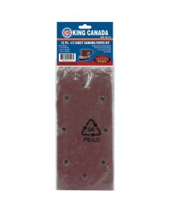 12 -piece Sandpaper Kit