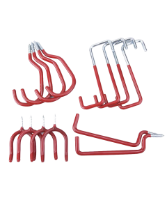 10pk Storage Hook Set