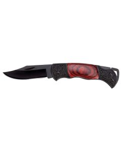 Maxam Lockback Knife Wood Handle