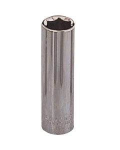 7/16 x 3/8-inch Drive Deep Wall 6-Point Socket