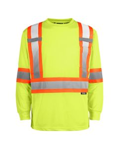 Terra Yellow HI-VIS LONG SLEEVE T-SHIRT