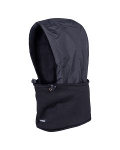 Blk-Poly Hooded Neck Warmer