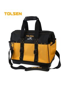 Tolsen 16" Industrial Hard Bottom Tool Bag