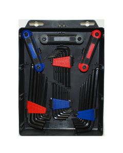 55-Piece SAE &  MM Hex Key Set
