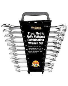 Performance Tool W1062 11-piece MM CrV Combo Wrench Set
