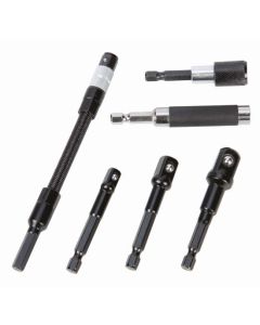 Performance Tool W9072 6pc Power Tool Adapter Set