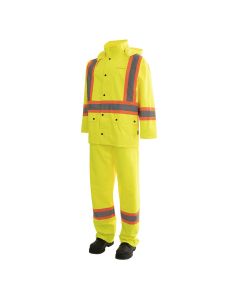 Yellow 2pc Hi-Vis Rain Suit